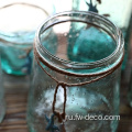 Зеленая пузырька стеклянная ваза для домашнего декора